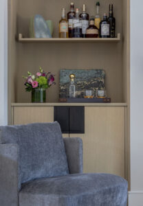 Contemporary Family Living Bar Area